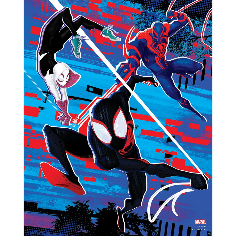 Spider Man Across the Spider Verse 2024 Exclusive Wall Calendar with Print