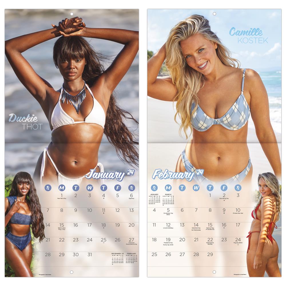 SI Swimsuit 2024 Exclusive Mini Calendar product Image