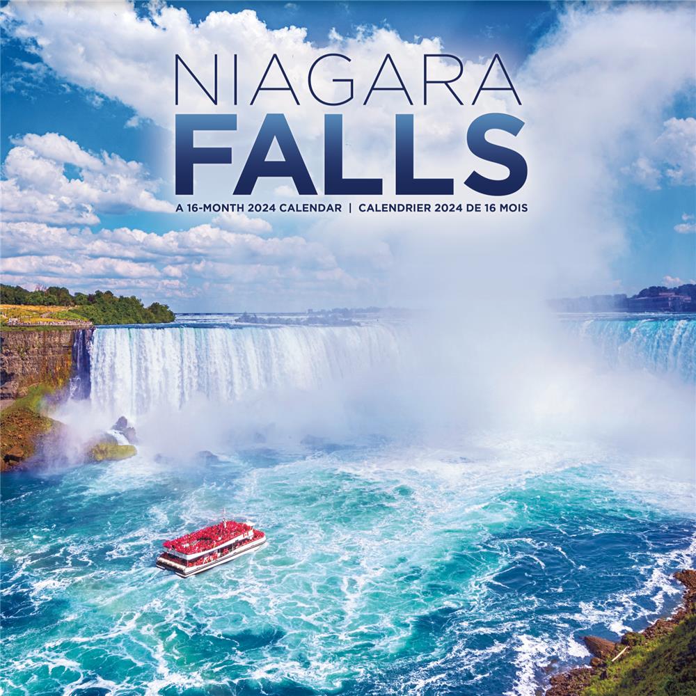 Niagara Falls 2024 Bilingual Wall Calendar
