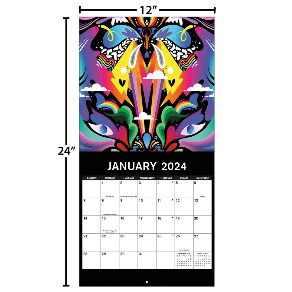 Pride 2024 Wall Calendar - Online Exclusive