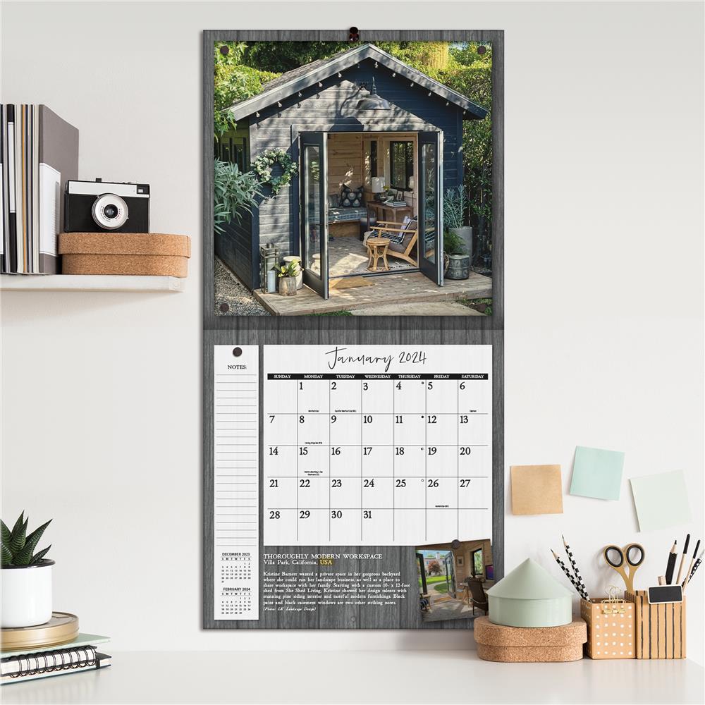 She Sheds Turner 2024 Wall Calendar - Online Exclusive product image