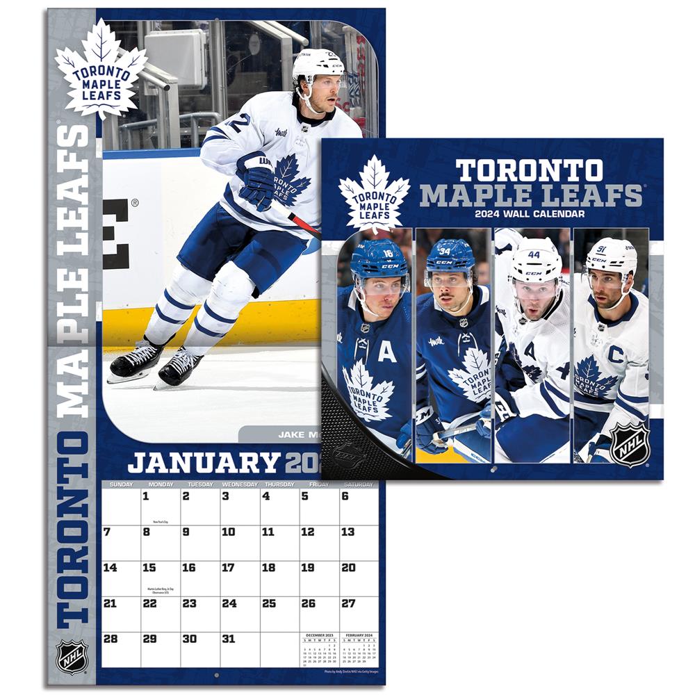 NHL Toronto Maple Leafs 2024 Mini Calendar