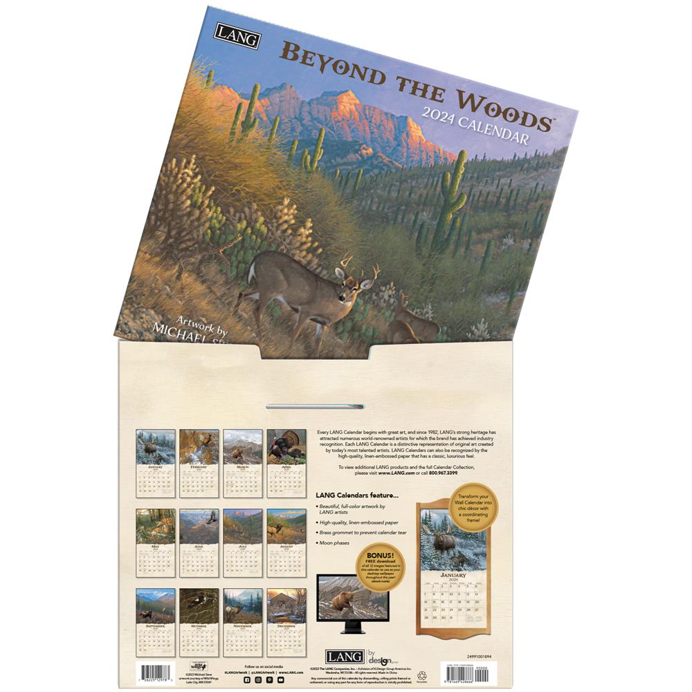 Beyond The Woods 2024 Wall Calendar - Online Exclusive product image
