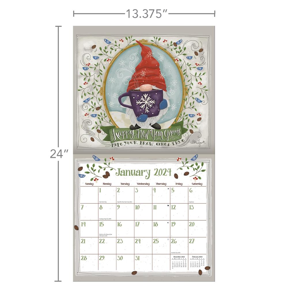 Coffee 2024 Wall Calendar - Online Exclusive product image