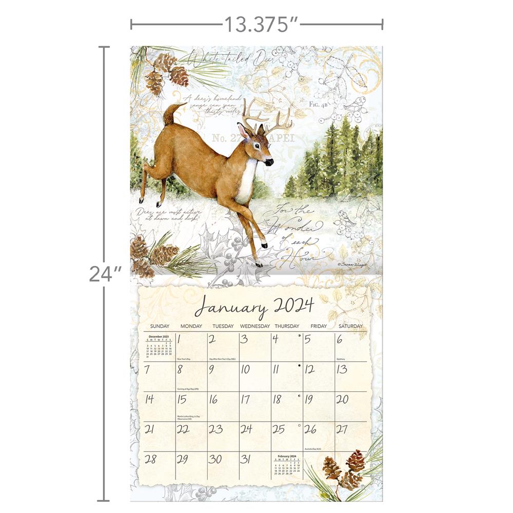 Field Guide 2024 Wall Calendar product image