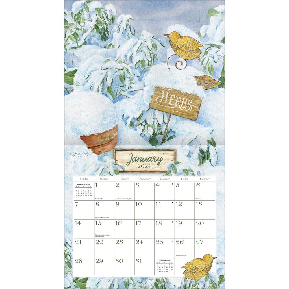 Herb Garden 2024 Wall Calendar - Online Exclusive product image