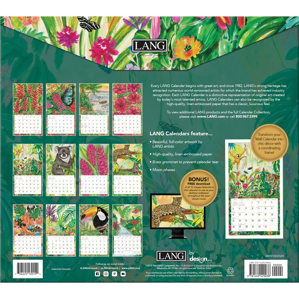 Lush Life 2024 Wall Calendar - Online Exclusive product image