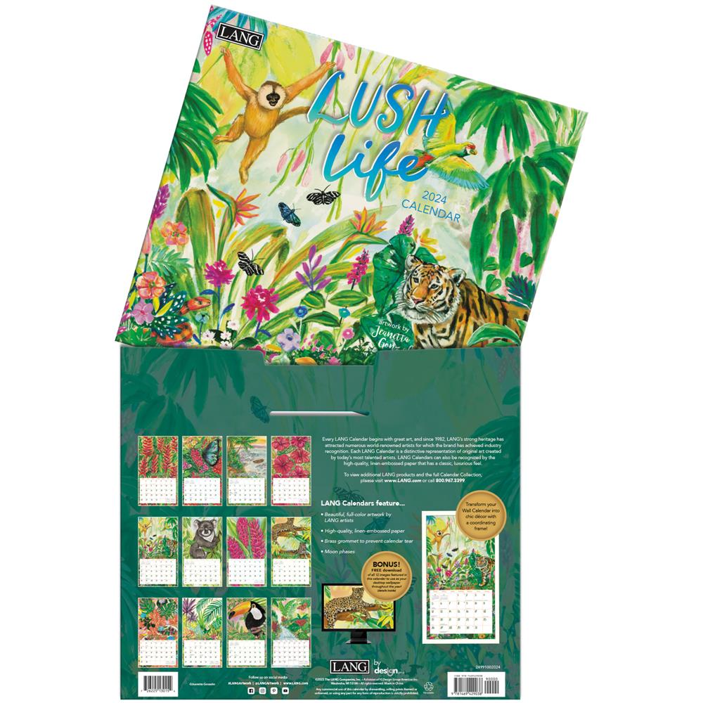 Lush Life 2024 Wall Calendar - Online Exclusive product image