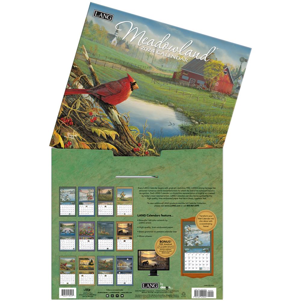 Meadowland 2024 Wall Calendar - Online Exclusive product image