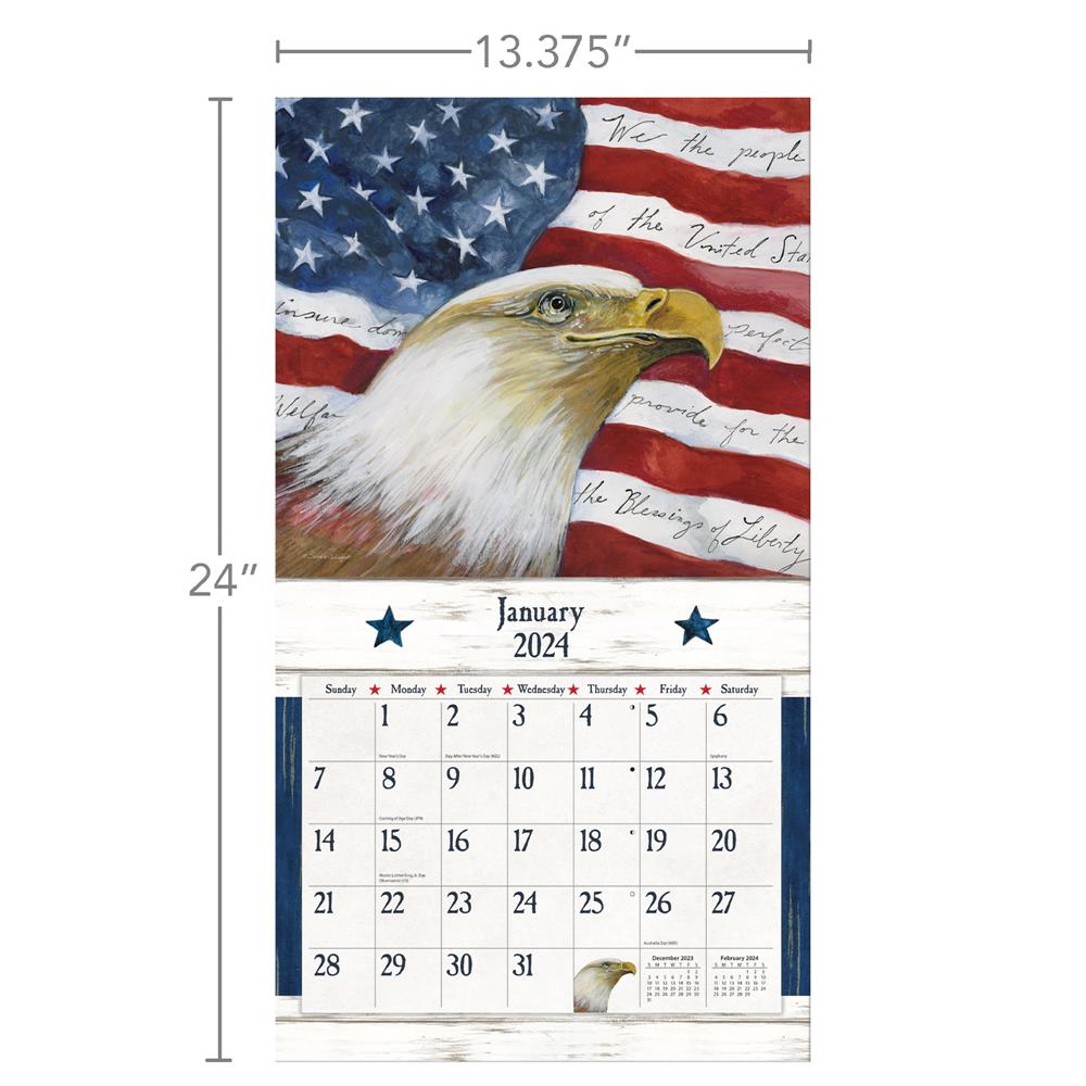 Old Glory 2024 Wall Calendar - Online Exclusive product image