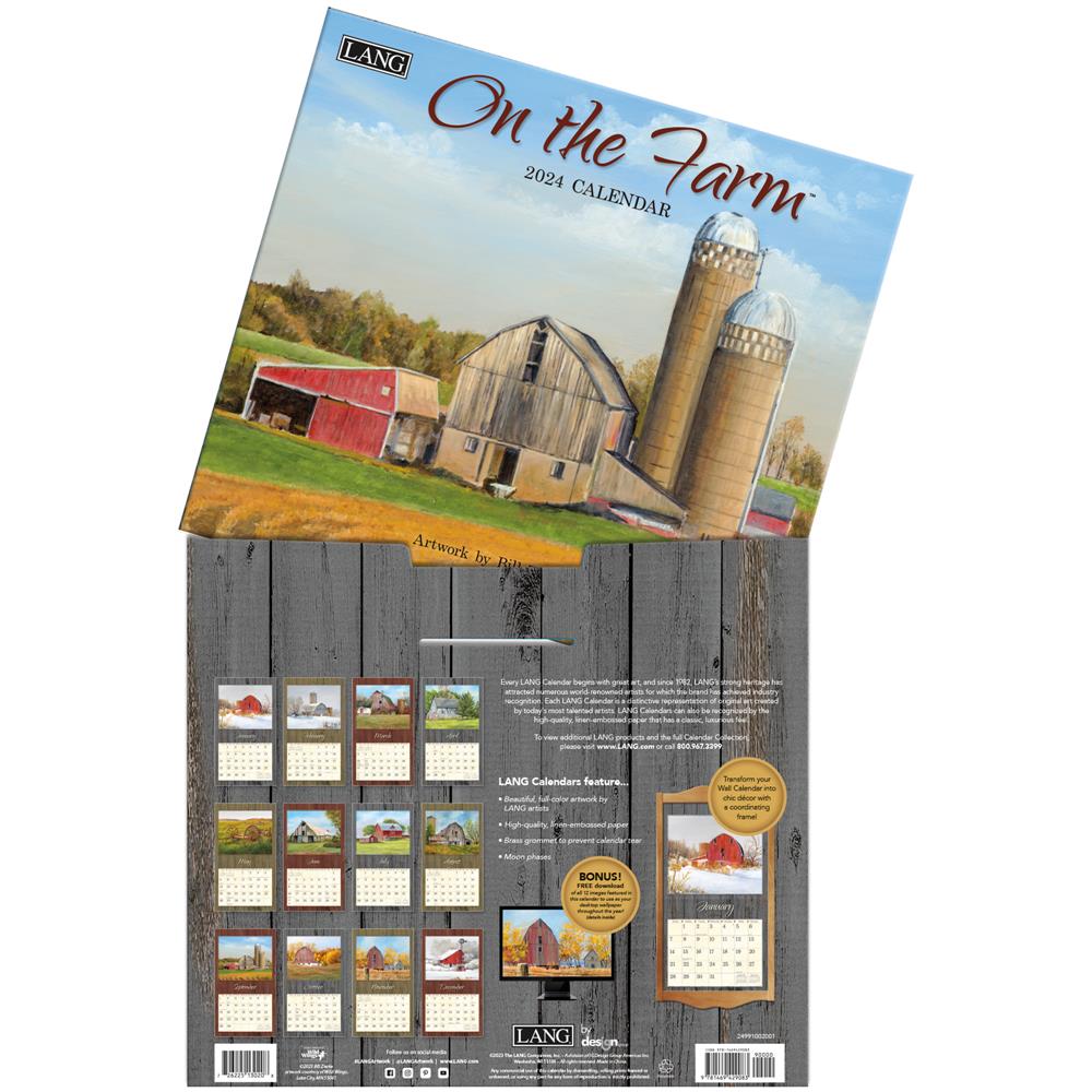 On The Farm 2024 Wall Calendar - Online Exclusive product image