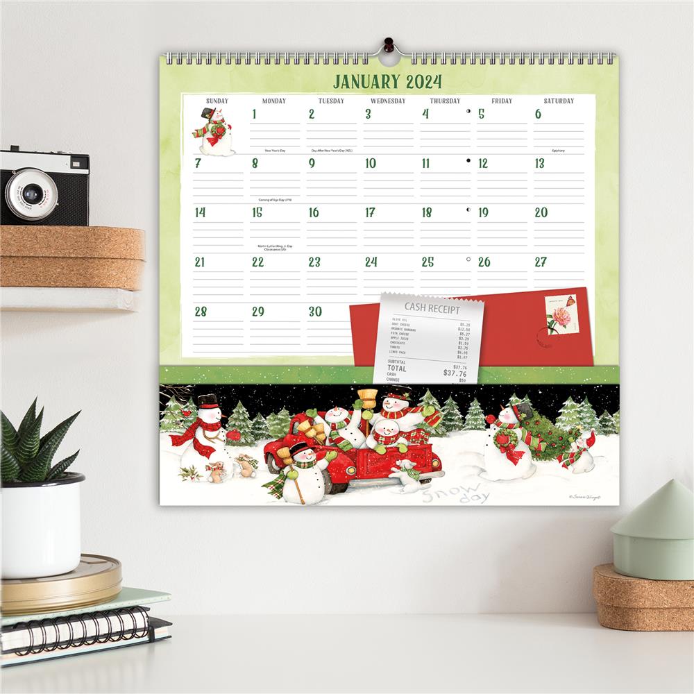 Folk Song 2024 Note Nook Wall Calendar product image