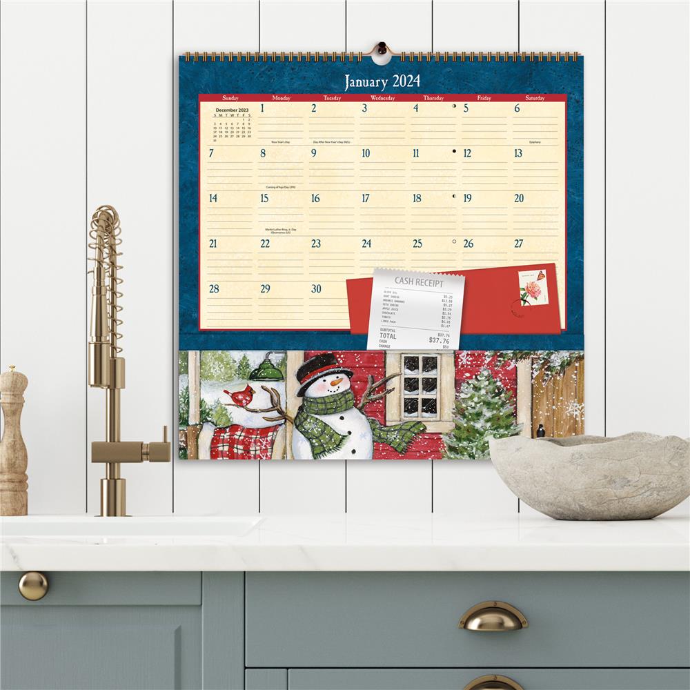 Heart and Home 2024 Note Nook Wall Calendar product image