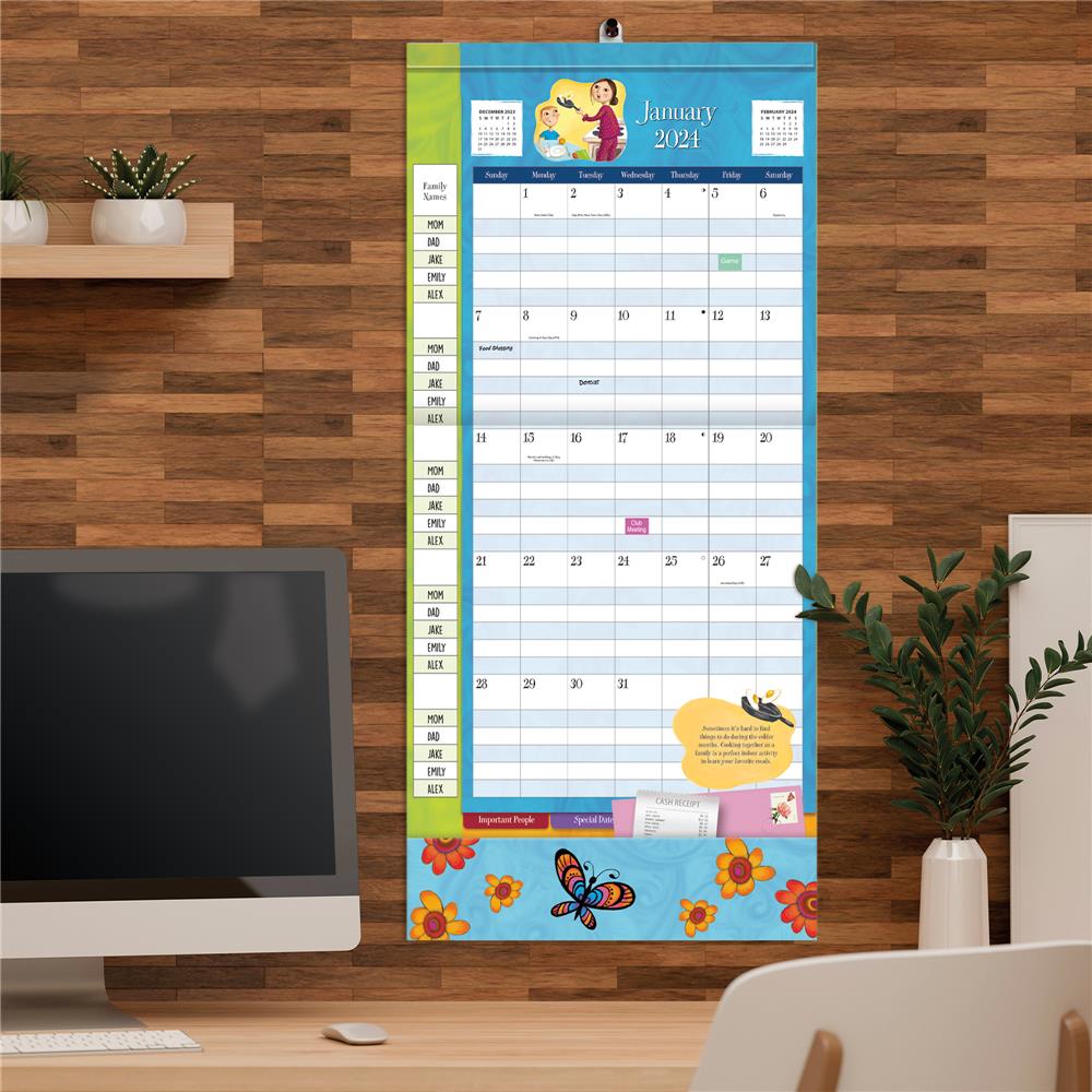 Moms 2024 Plan It Wall Calendar product image