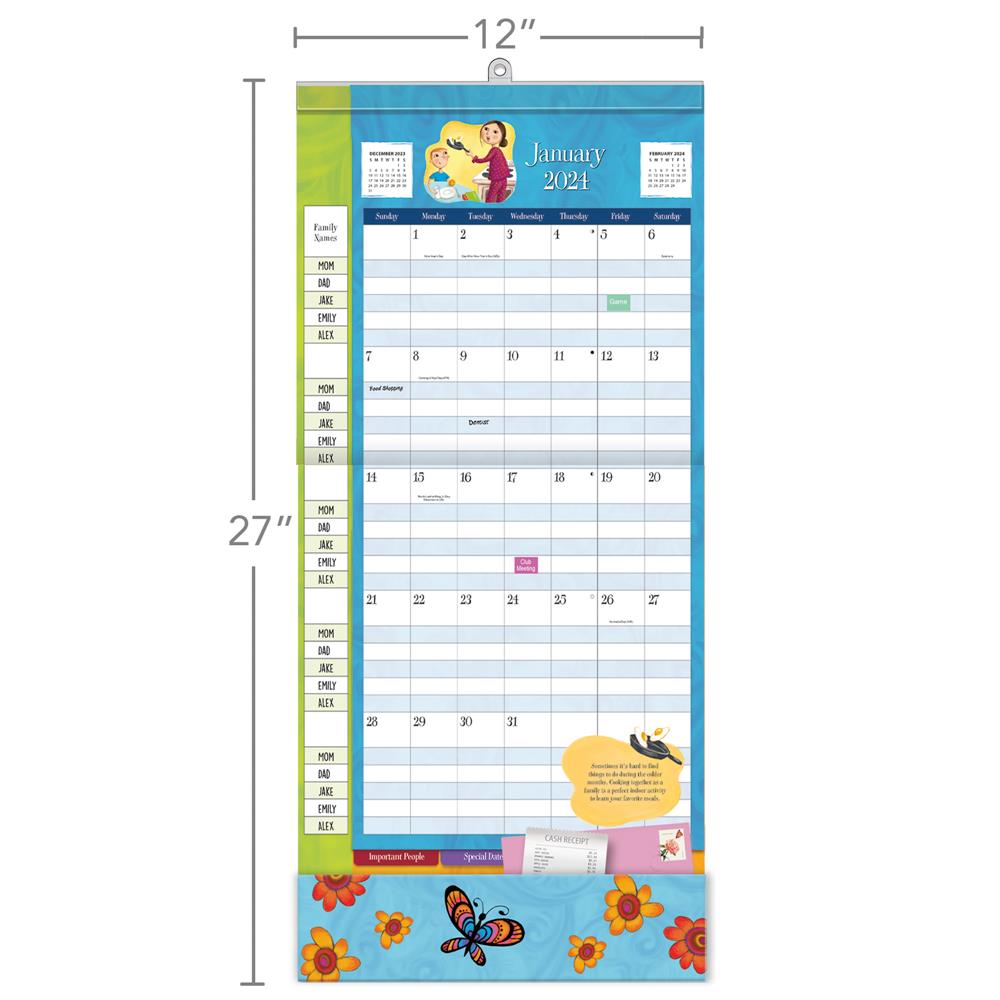 Moms 2024 Plan It Wall Calendar product image