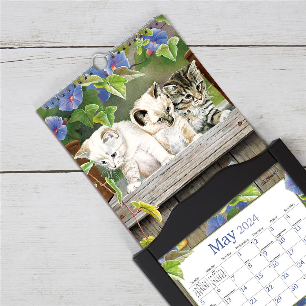 Cats In The Country 2024 Slim Calendar - Online Exclusive product image