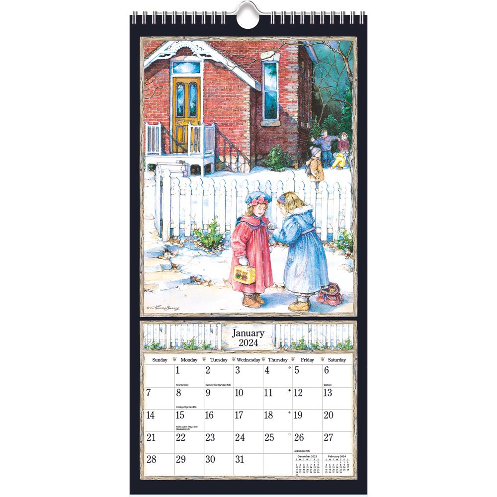 Country Welcome 2024 Slim Calendar - Online Exclusive product image