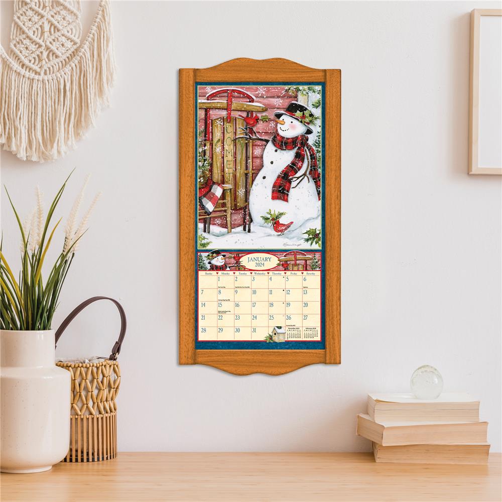 Heart and Home 2024 Slim Calendar product image