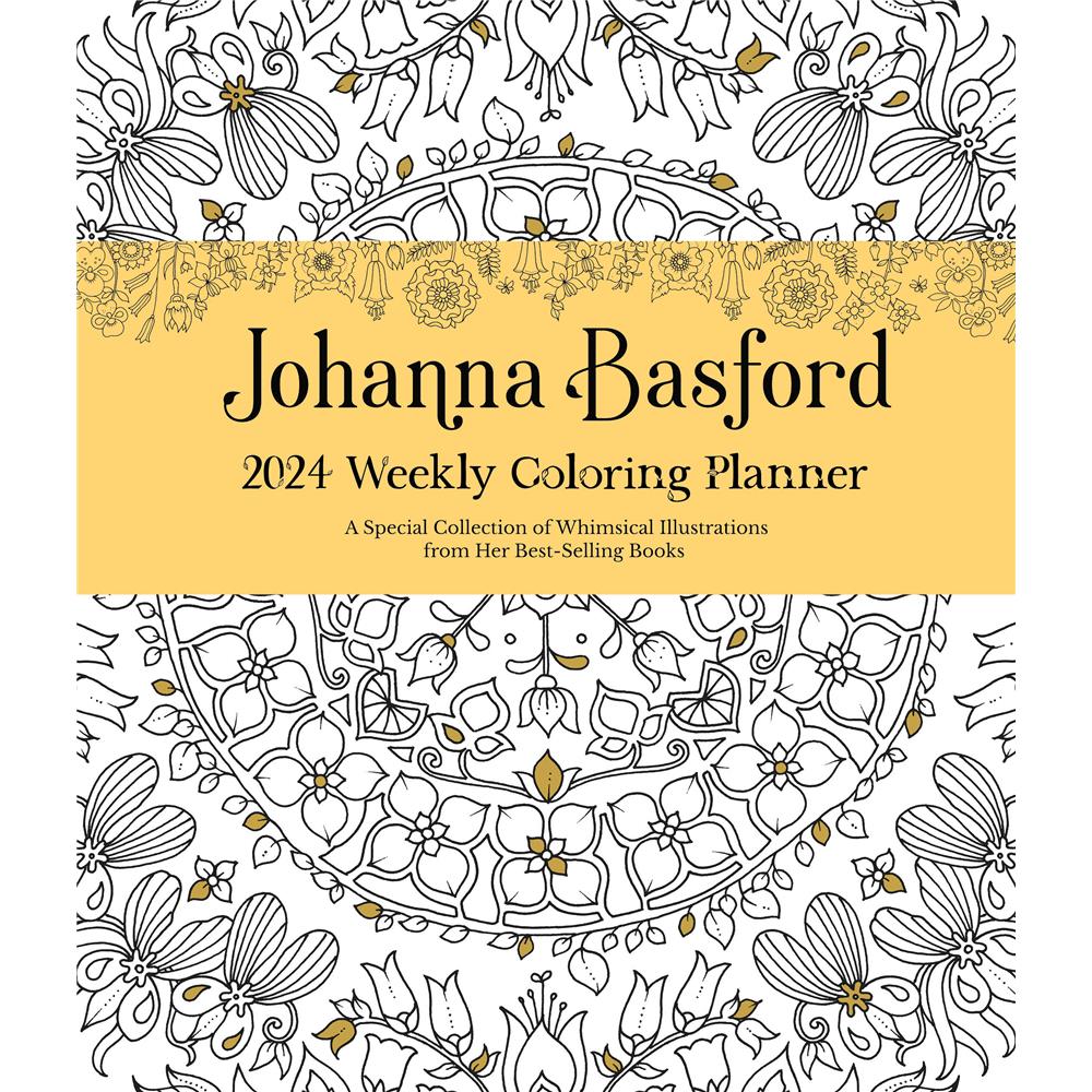 Johanna Basford Coloring 2024 Engagement Calendar - Online Exclusive