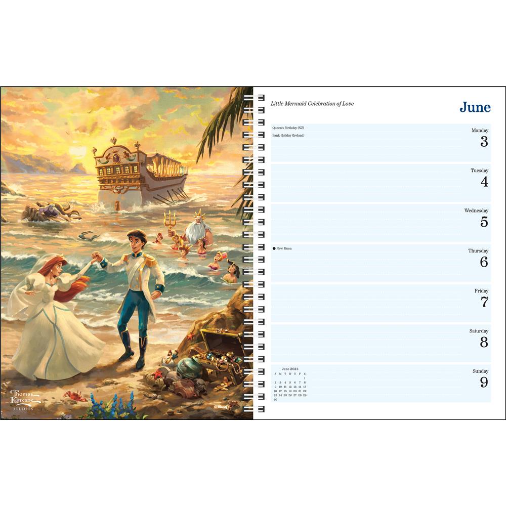 Kinkade Disney Dreams Collection 2024 Engagement Calendar