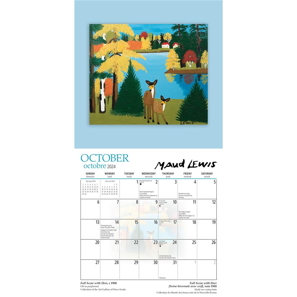 Maud Lewis 2024 Mini Calendar product image