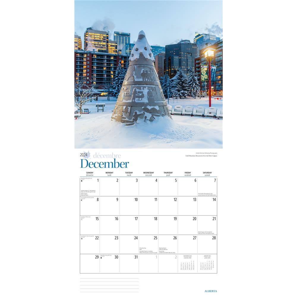 Alberta 2024 Wall Calendar product image