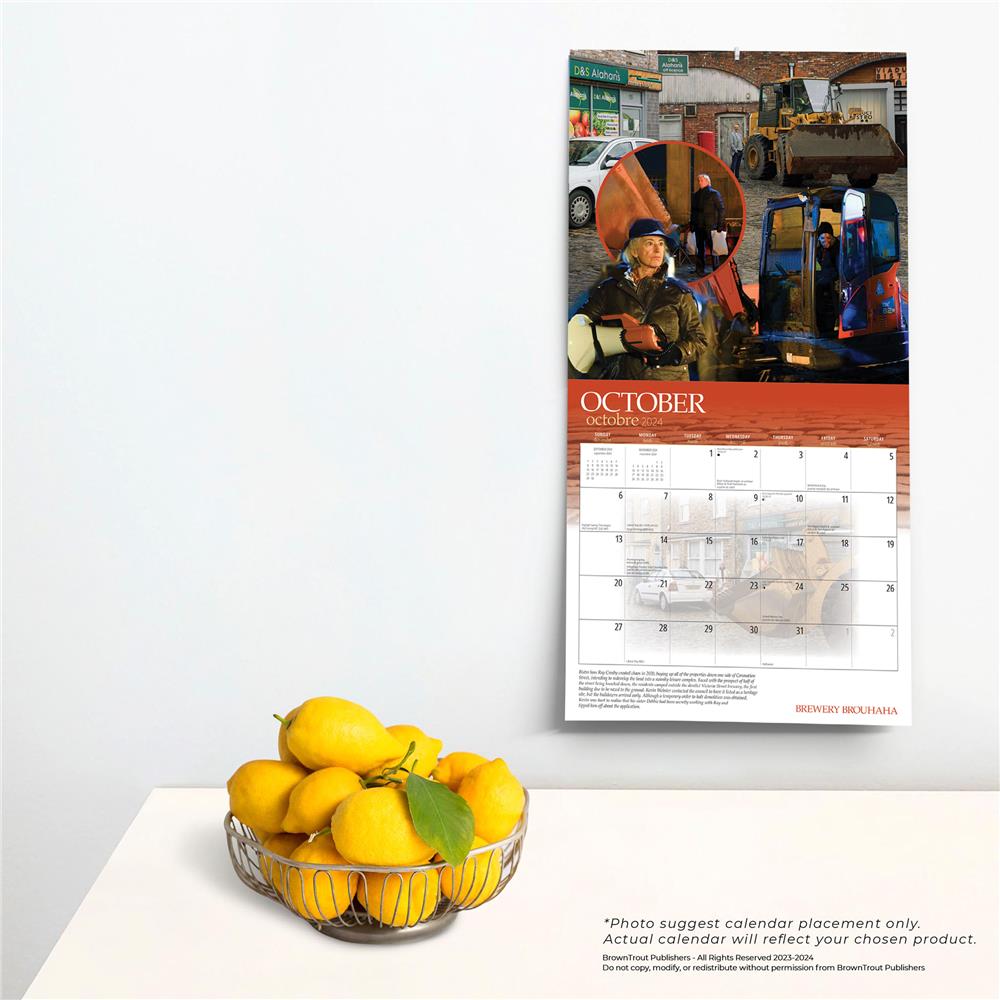Coronation Street 2024 Wall Calendar product image