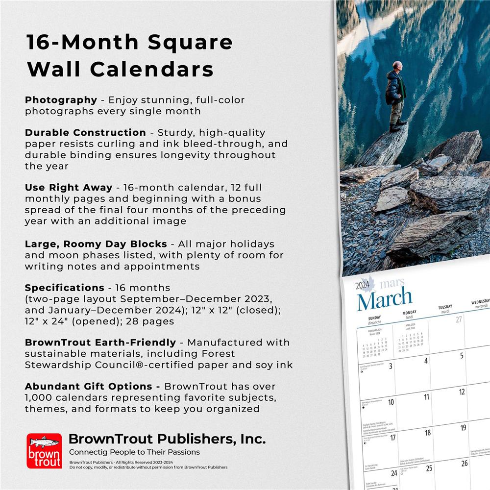 Magnificent Rockies 2024 Wall Calendar product image