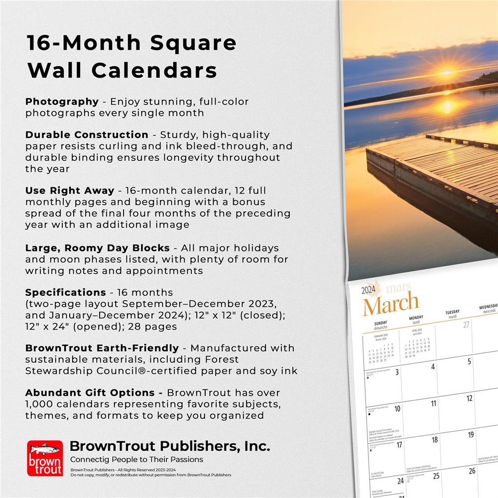 Manitoba 2024 Wall Calendar product image