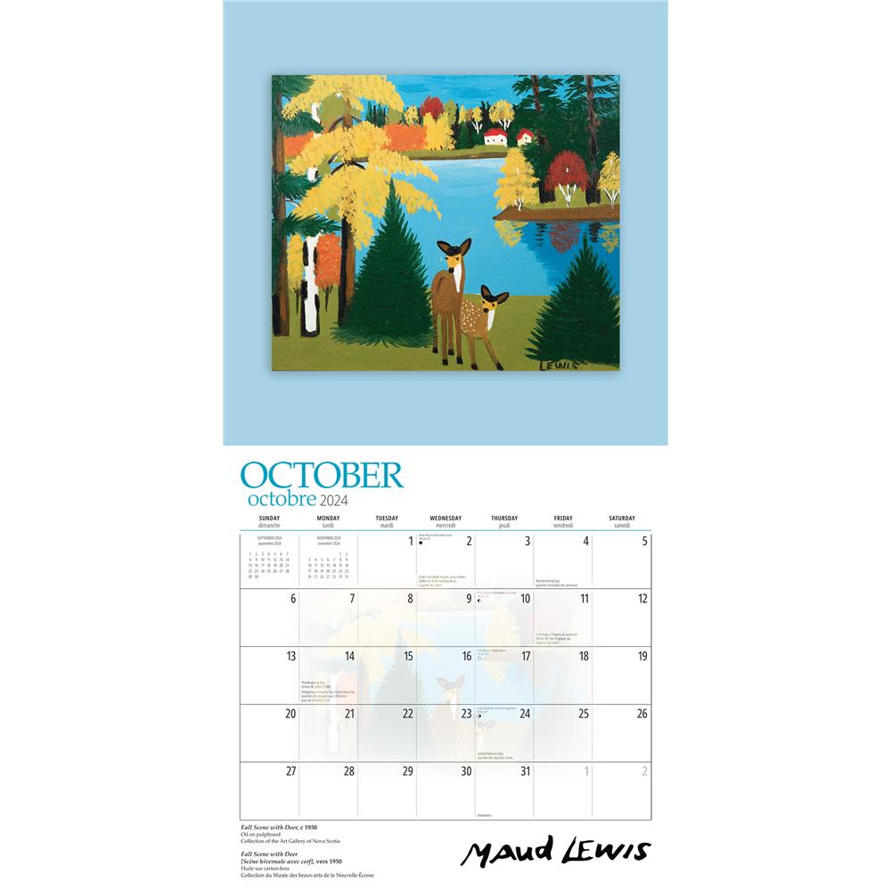 Maud Lewis 2024 Wall Calendar product image