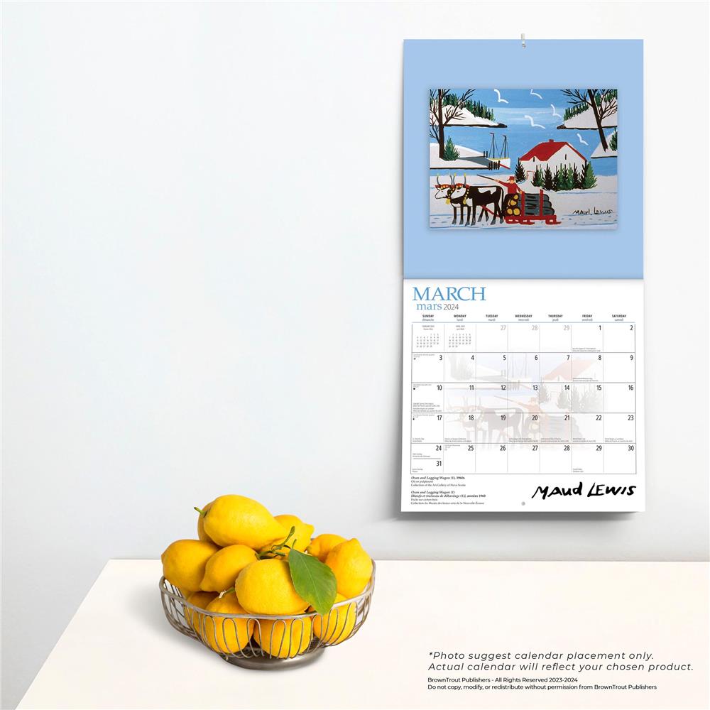 Maud Lewis 2024 Wall Calendar product image