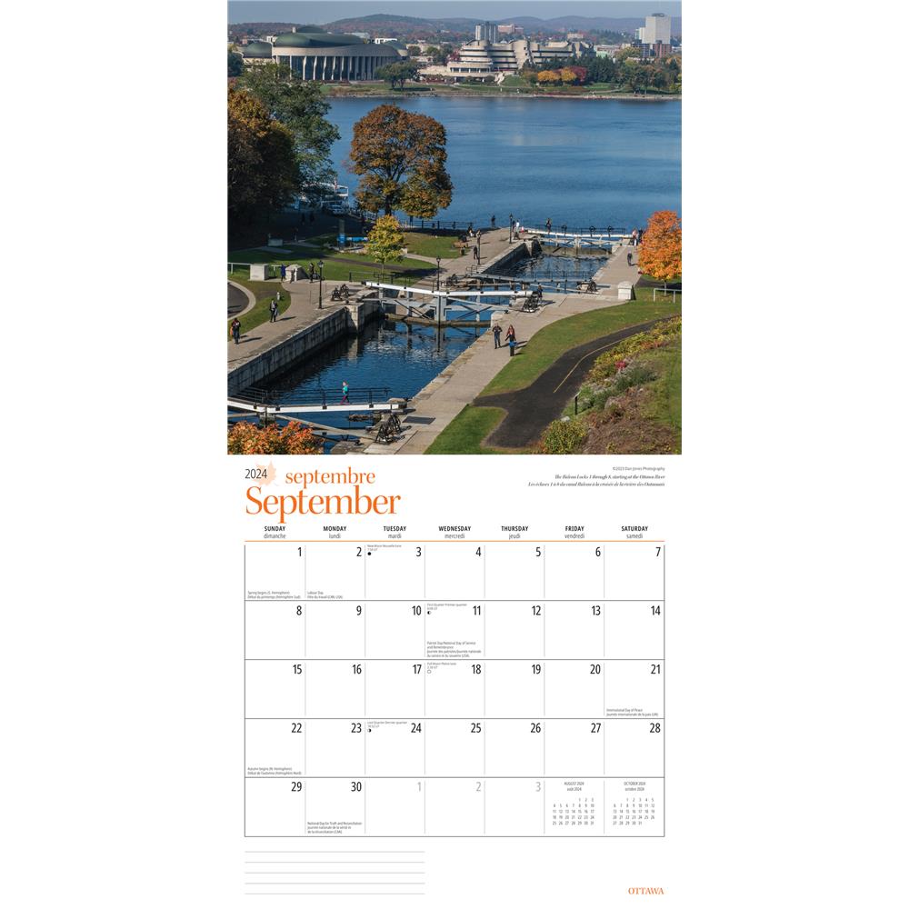 Ottawa 2024 Wall Calendar product image