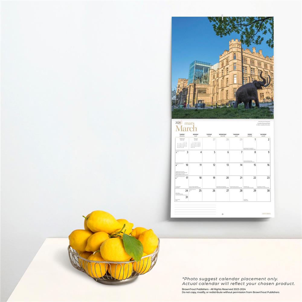 Ottawa 2024 Wall Calendar product image