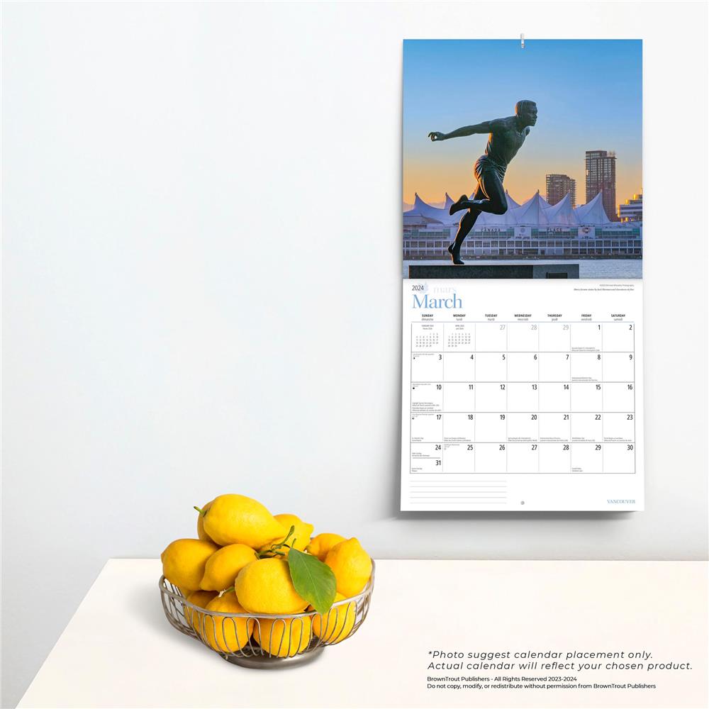 Vancouver 2024 Wall Calendar product image
