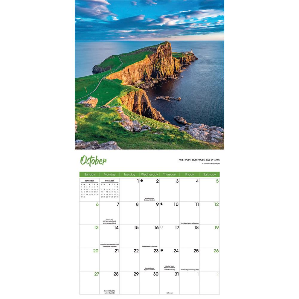 Scotland 2024 Wall Calendar product image