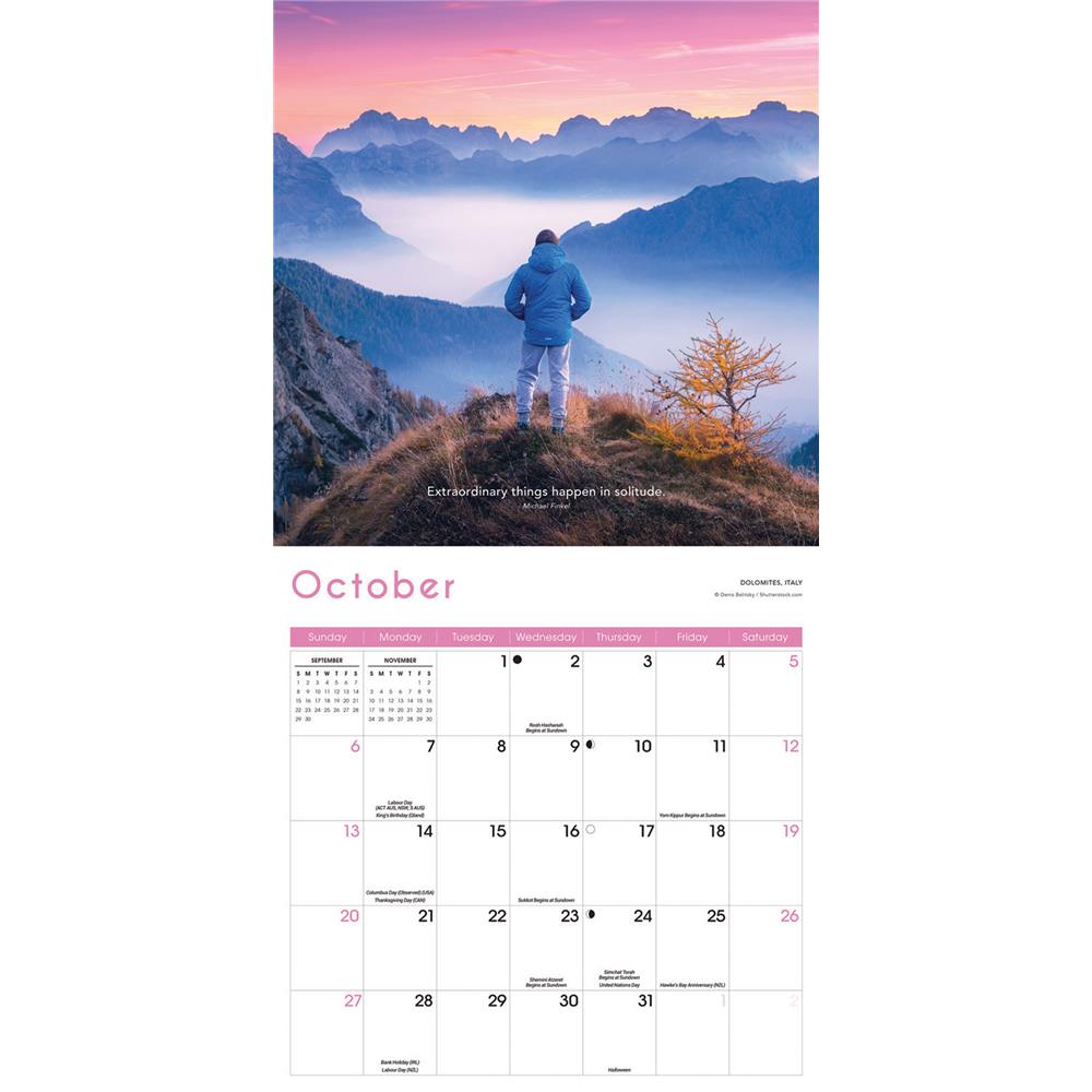 Solitude 2024 Wall Calendar product image