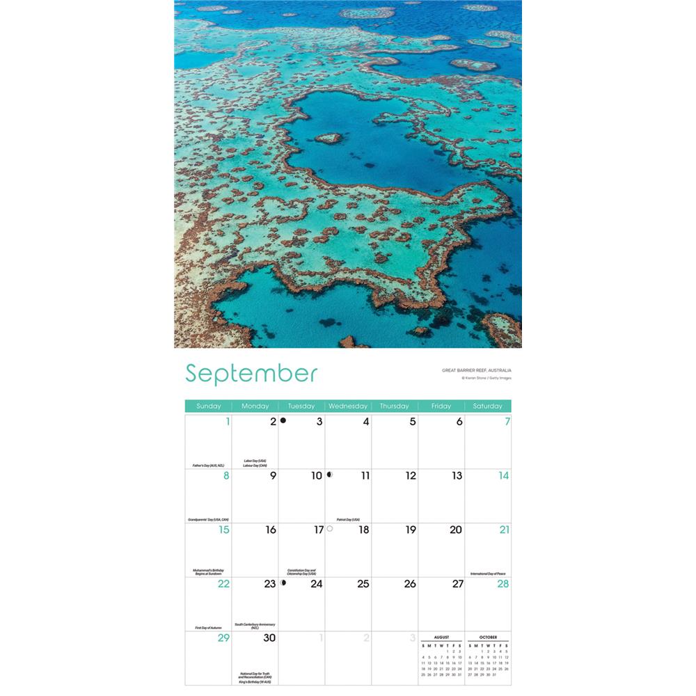 World Wonders 2024 Wall Calendar product image