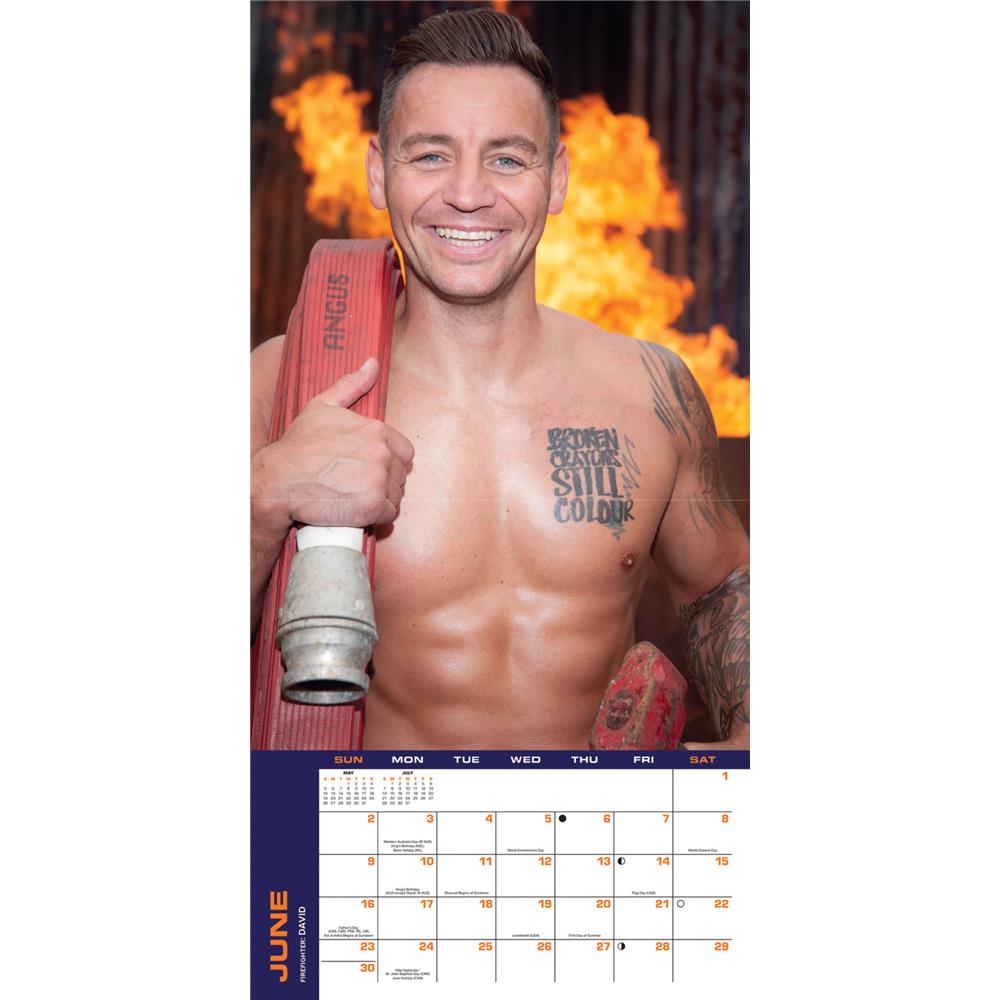 Firefighters 2024 Wall Calendar