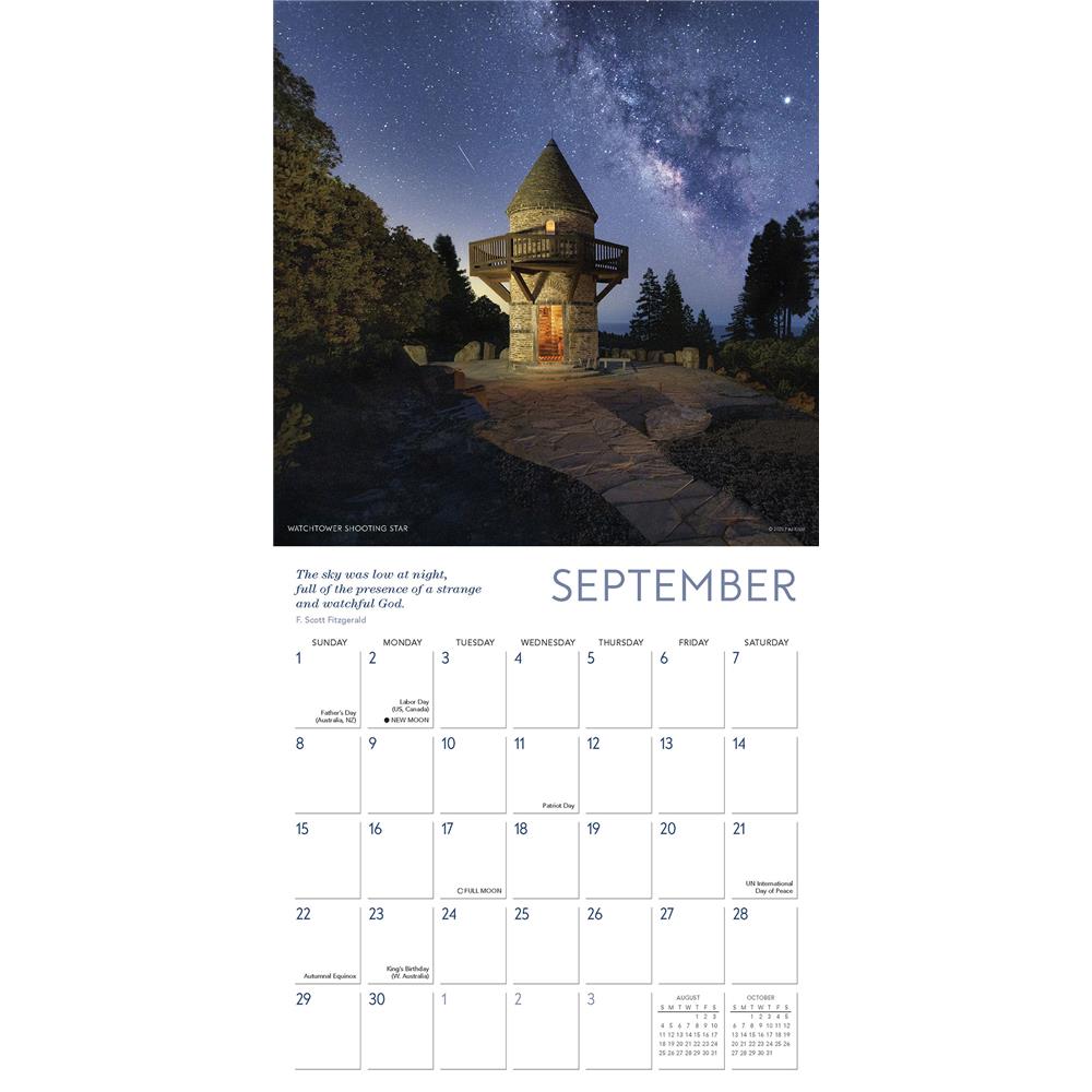 Celestial Skies 2024 Wall Calendar - Online Exclusive