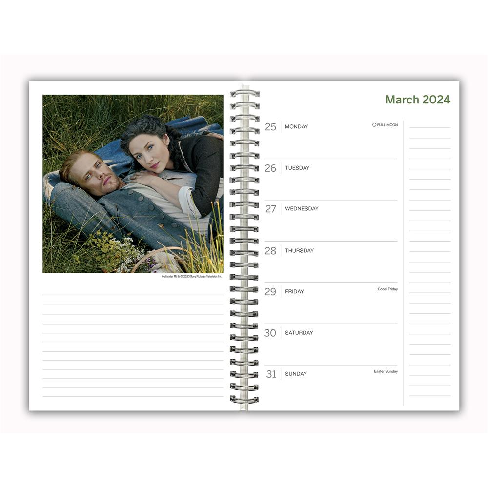 Outlander 2024 Engagement Calendar - Online Exclusive