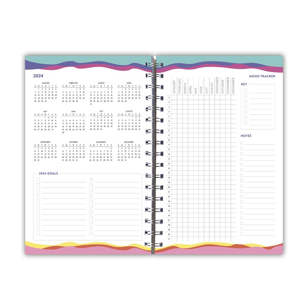 Get In the Groove Goal Getter 2024 Engagement Calendar product image