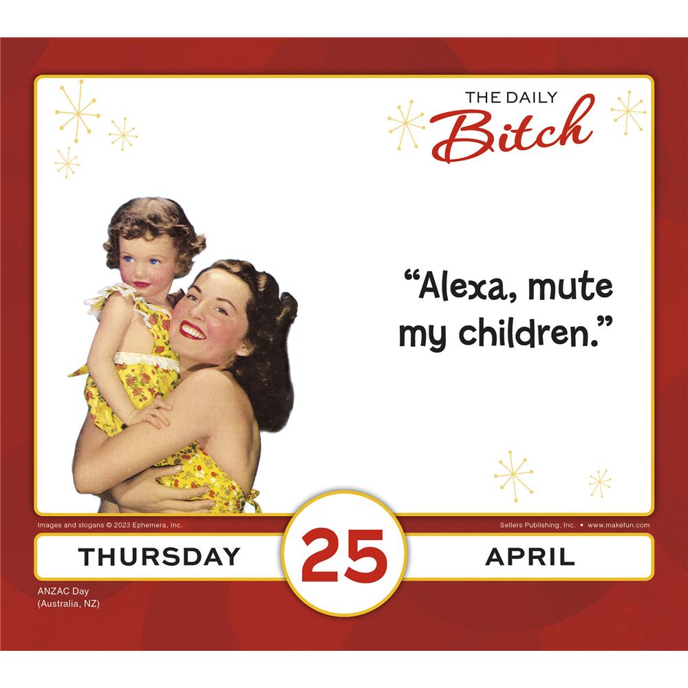 Daily Bitch 2024 Box Calendar