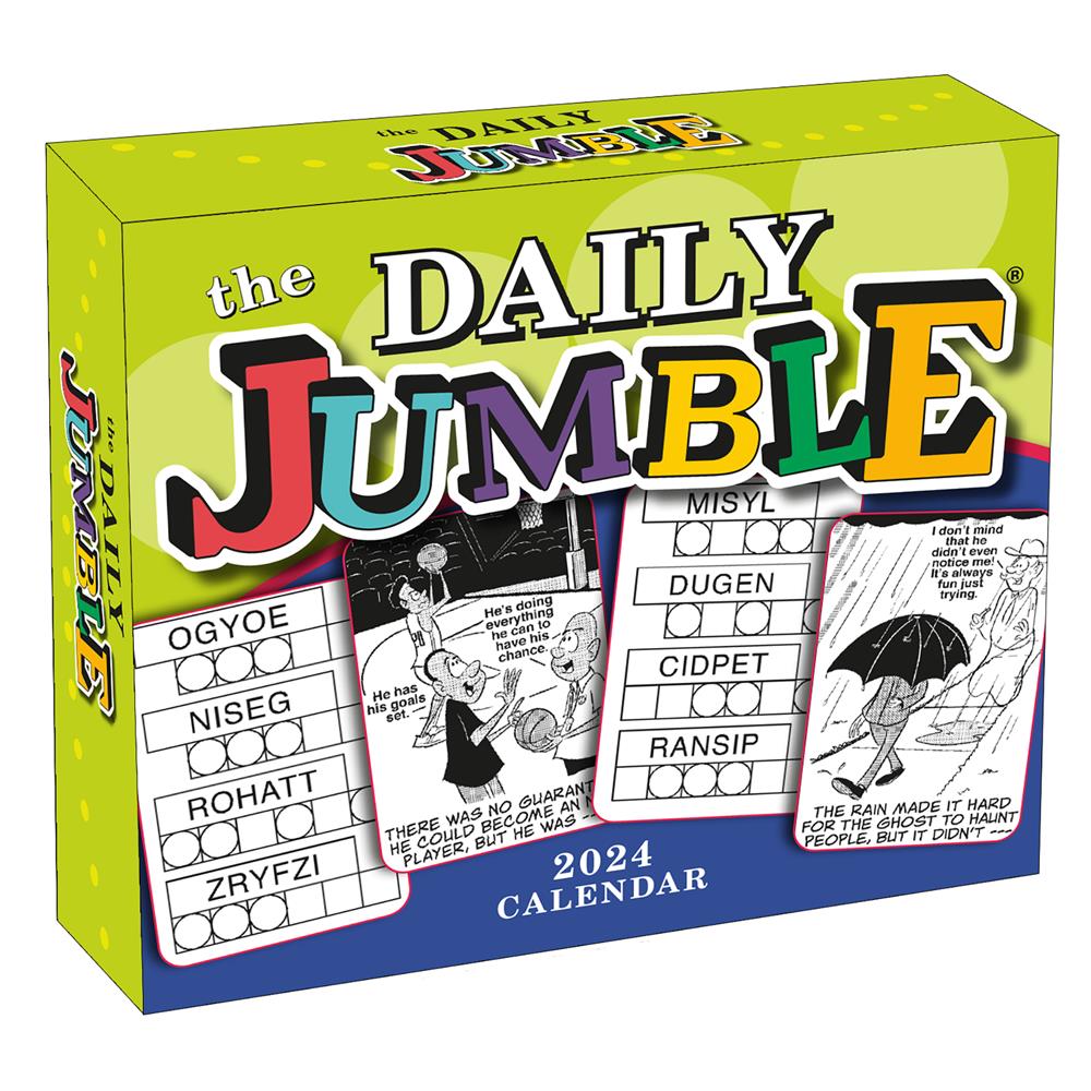 Daily Jumble 2024 Box Calendar