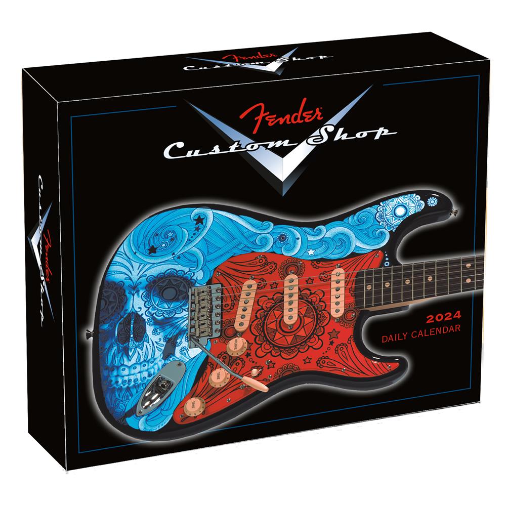 Fender Guitars Custom Shop 2024 Box Calendar