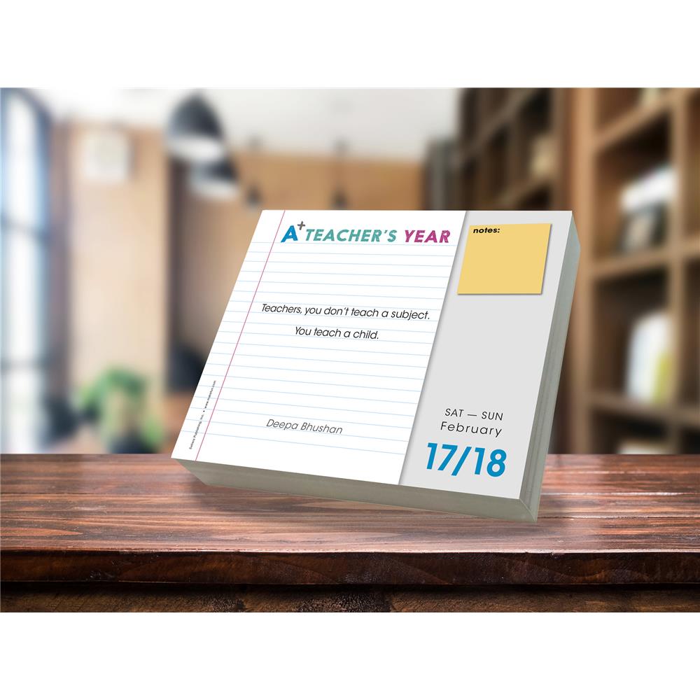 Teachers Year 2024 Box Calendar - Online Exclusive