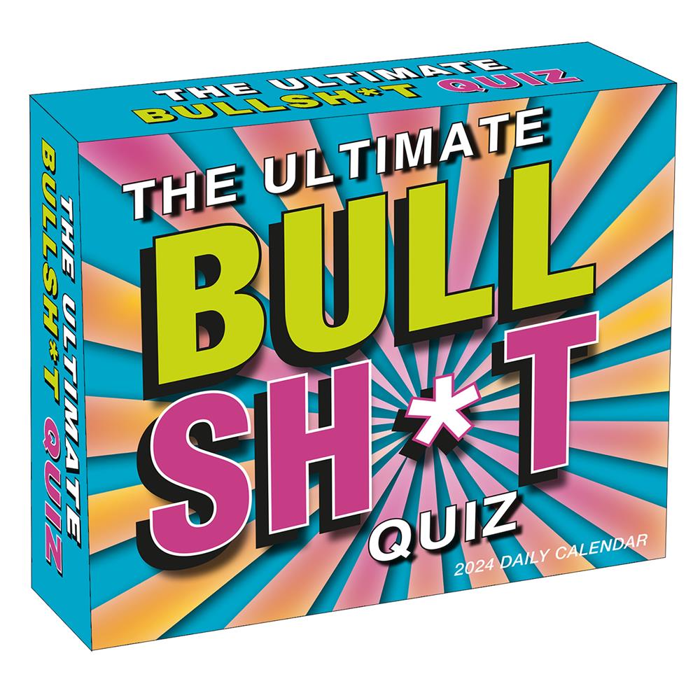 Ultimate Bullsht Quiz 2024 Box Calendar
