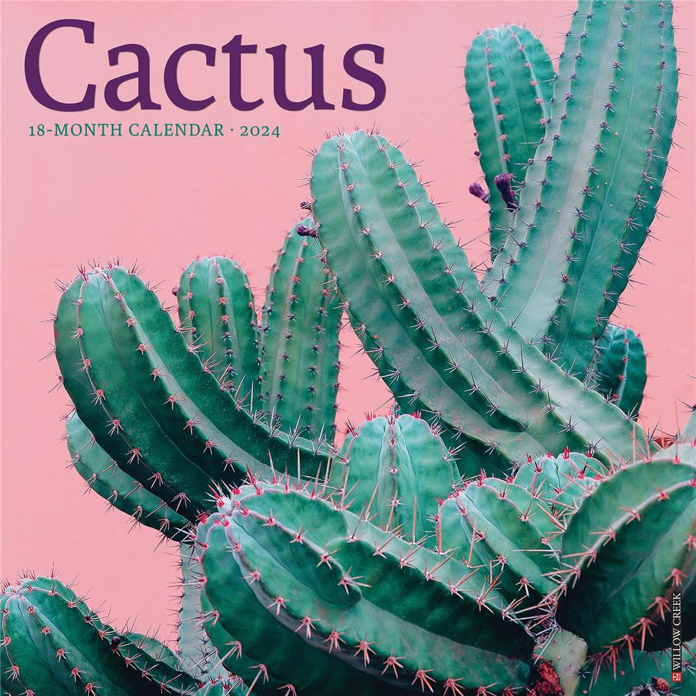 Cactus 2024 Wall Calendar
