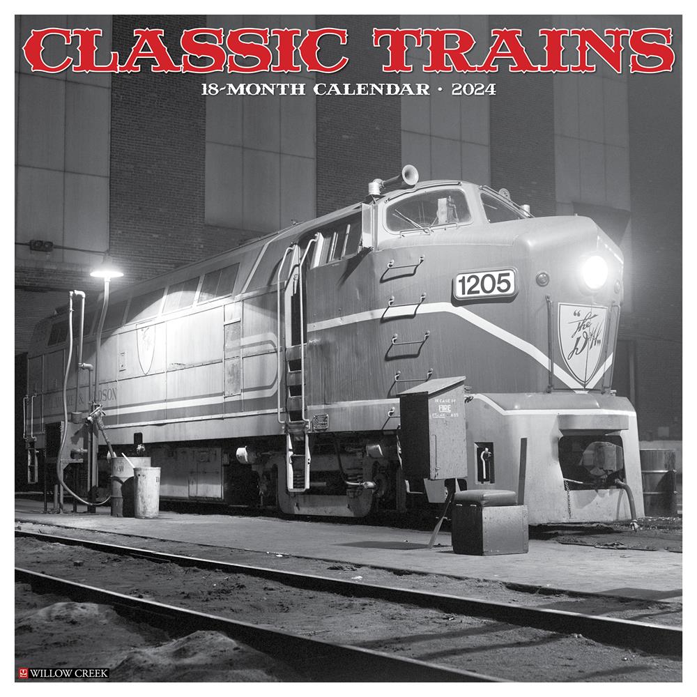 Classic Trains 2024 Wall Calendar - Online Exclusive