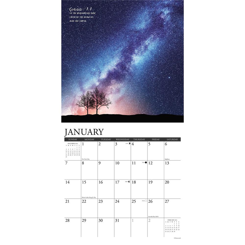 Gods Palette 2024 Wall Calendar - Online Exclusive