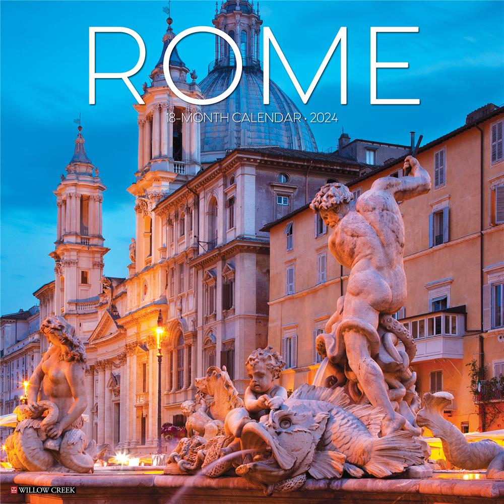 Rome 2024 Wall Calendar - Online Exclusive product image